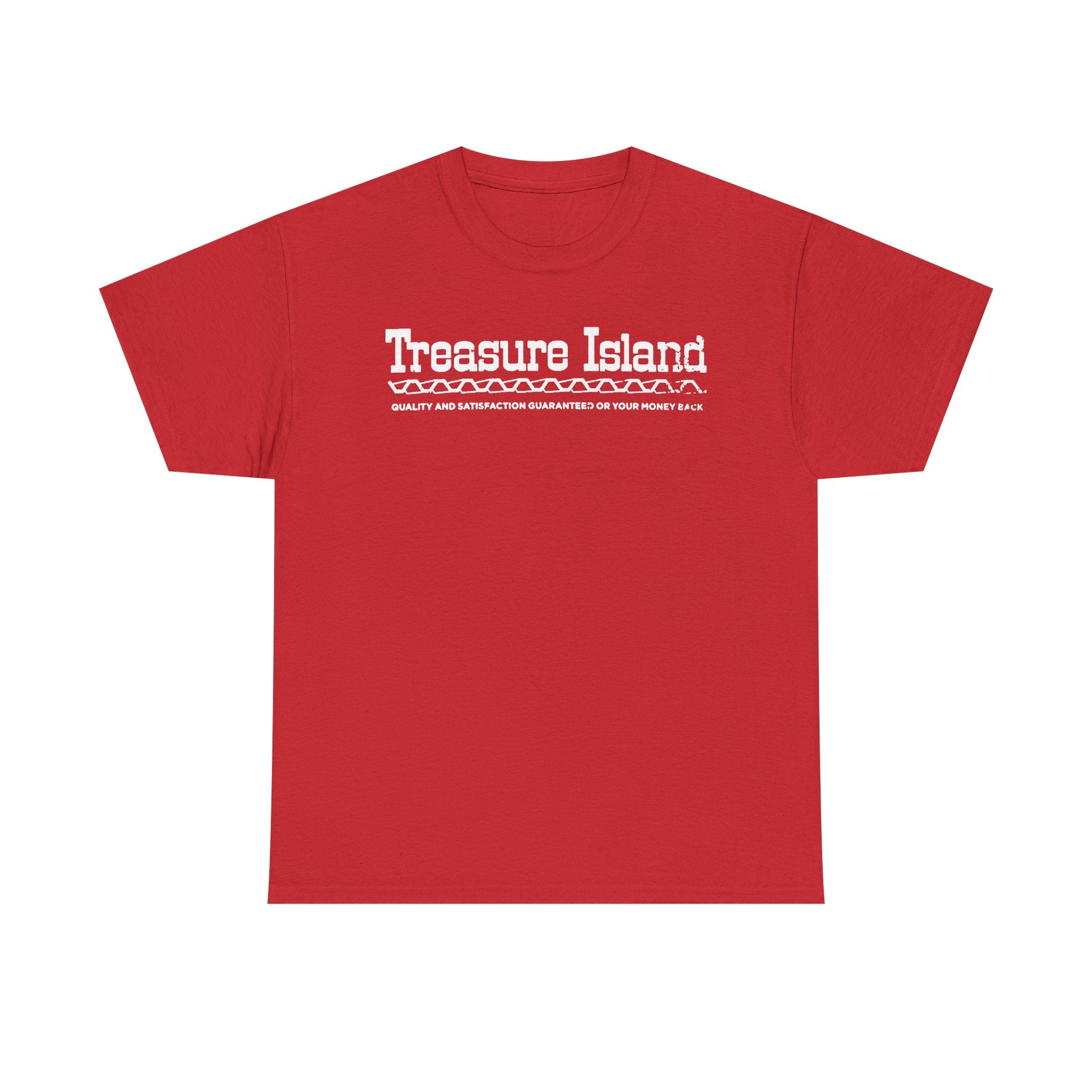 Treasure Island Retro Logo