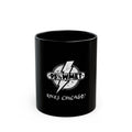 95 WMET CHICAGO LOGO Retro Logo  Black Mug (11oz, 15oz)