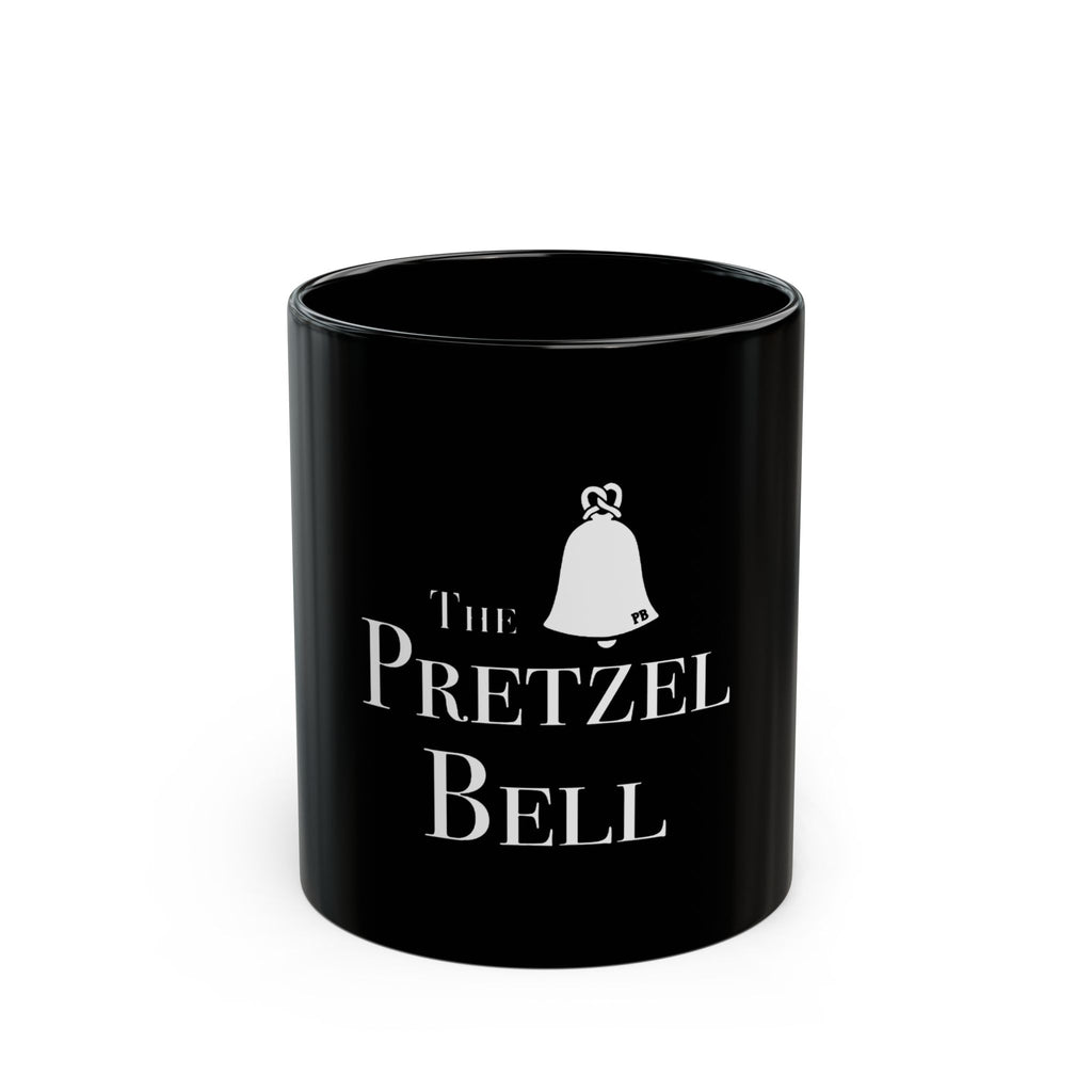The Pretzel Bell Black Mug (11oz, 15oz)