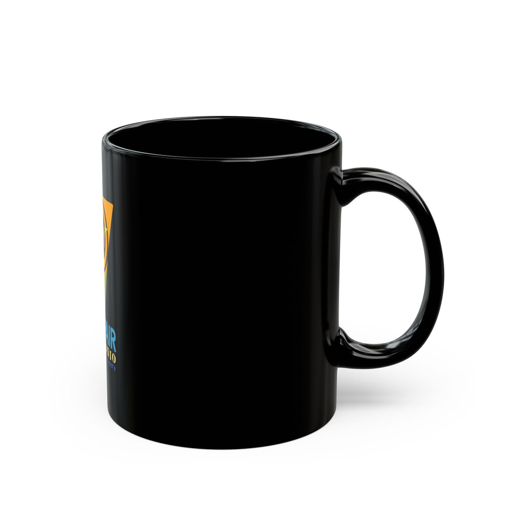 Hemsfair San Antonio Logo Retro Black Mug (11oz, 15oz)