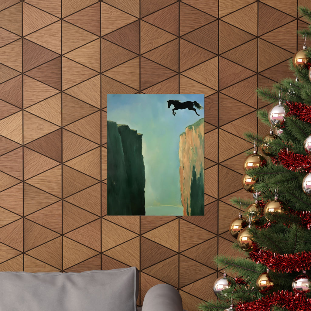 ourage Lives in the Space Between Matte Vertical Poster — Wall Art