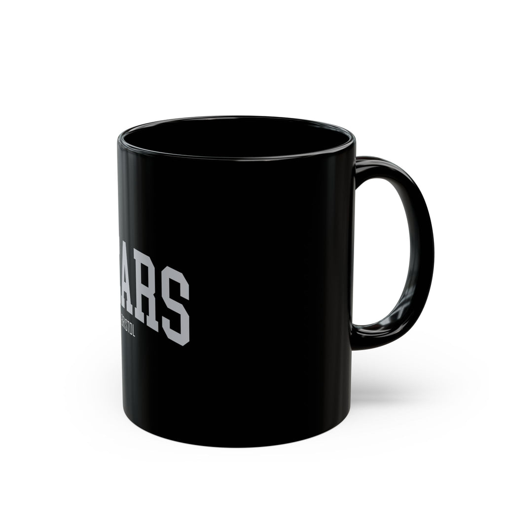 Bears Bristol Football Club Logo Retro Black Mug (11oz, 15oz)