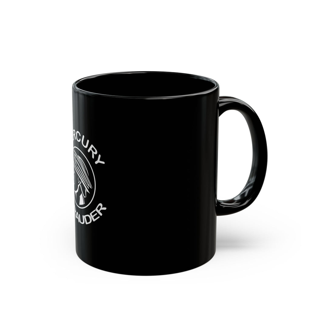Mercury Marauder Logo Retro Black Mug (11oz, 15oz)