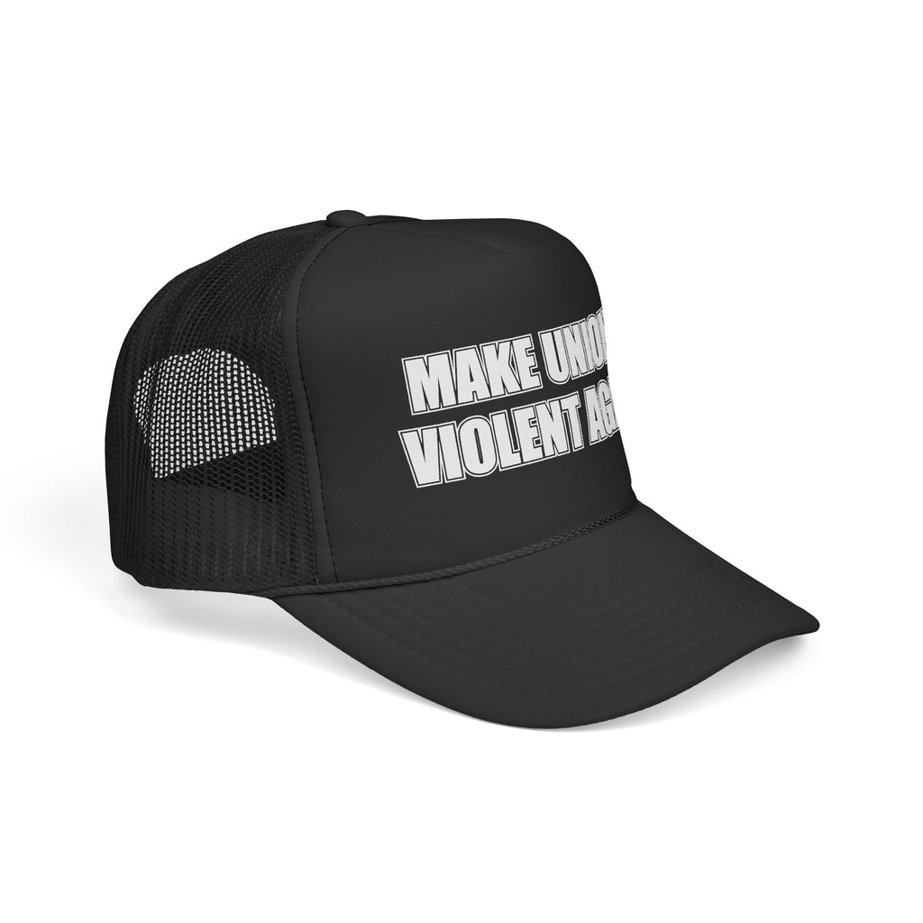 Make Unions Violent Again Retro Cap Logo – Vintage Arch Logo Mesh Hat