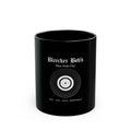 Bleecker Bobs Record Logo Retro Black Mug (11oz, 15oz)