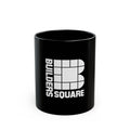 Builders Square Retro Logo Black Mug (11oz, 15oz)
