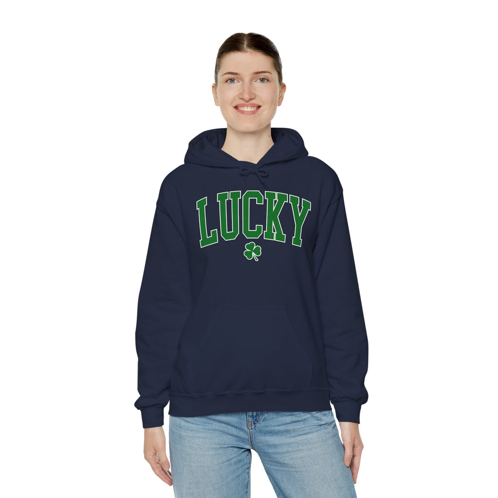 Lucky Clover Retro Logo — Bold City Pride Pullover