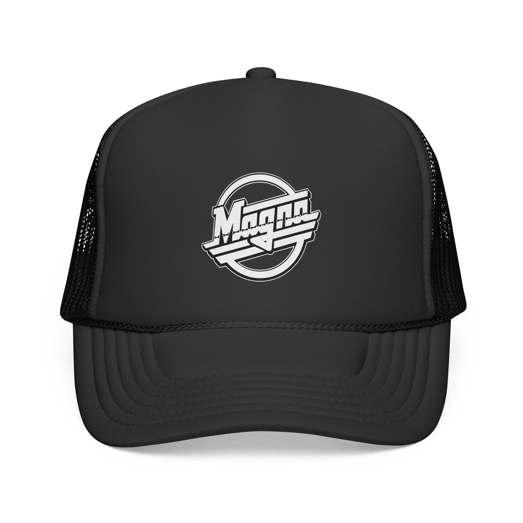 Magna Music Logo – Vintage Arch Logo Mesh Hat