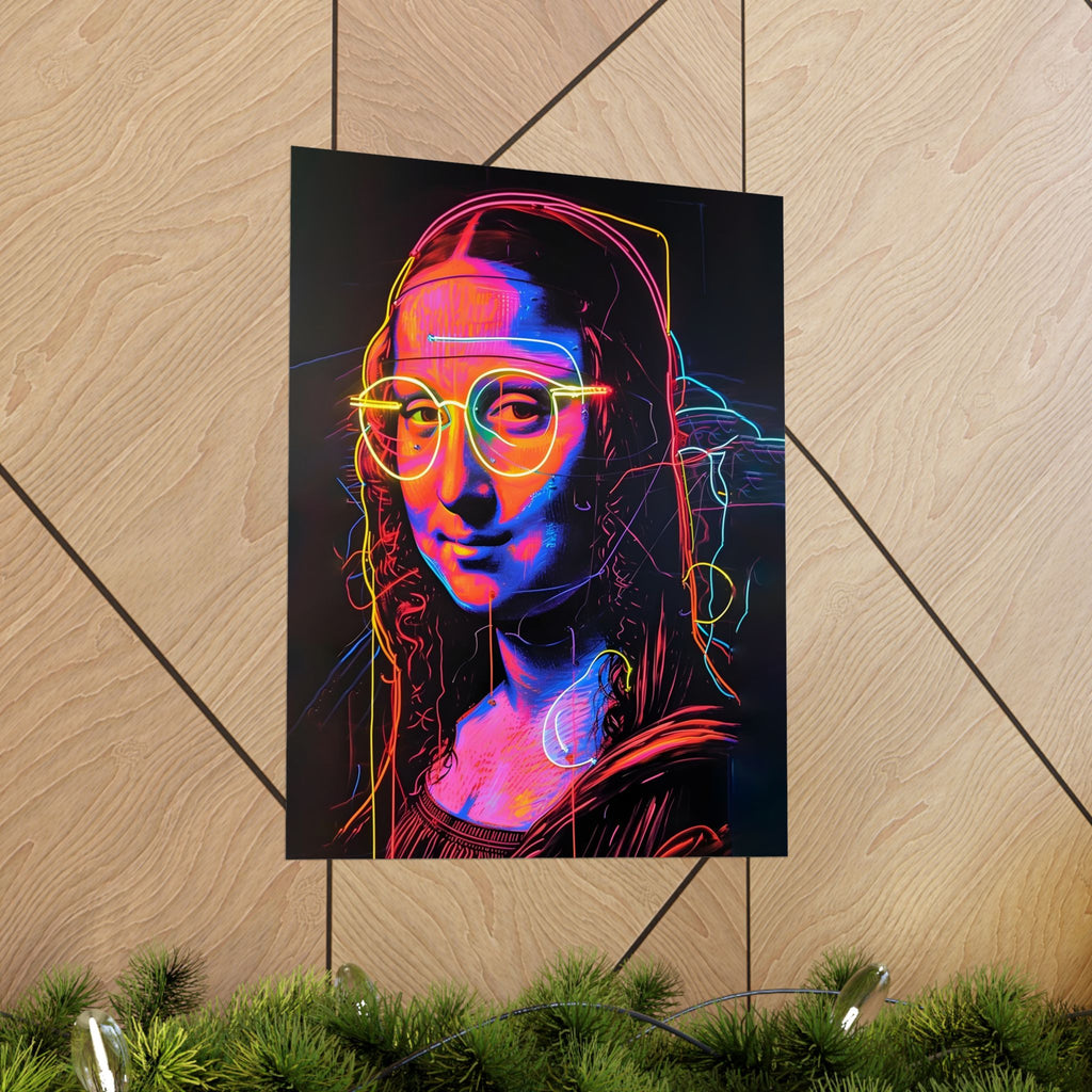 Rise Through the Rain Matte Vertical Poster — Wall Art