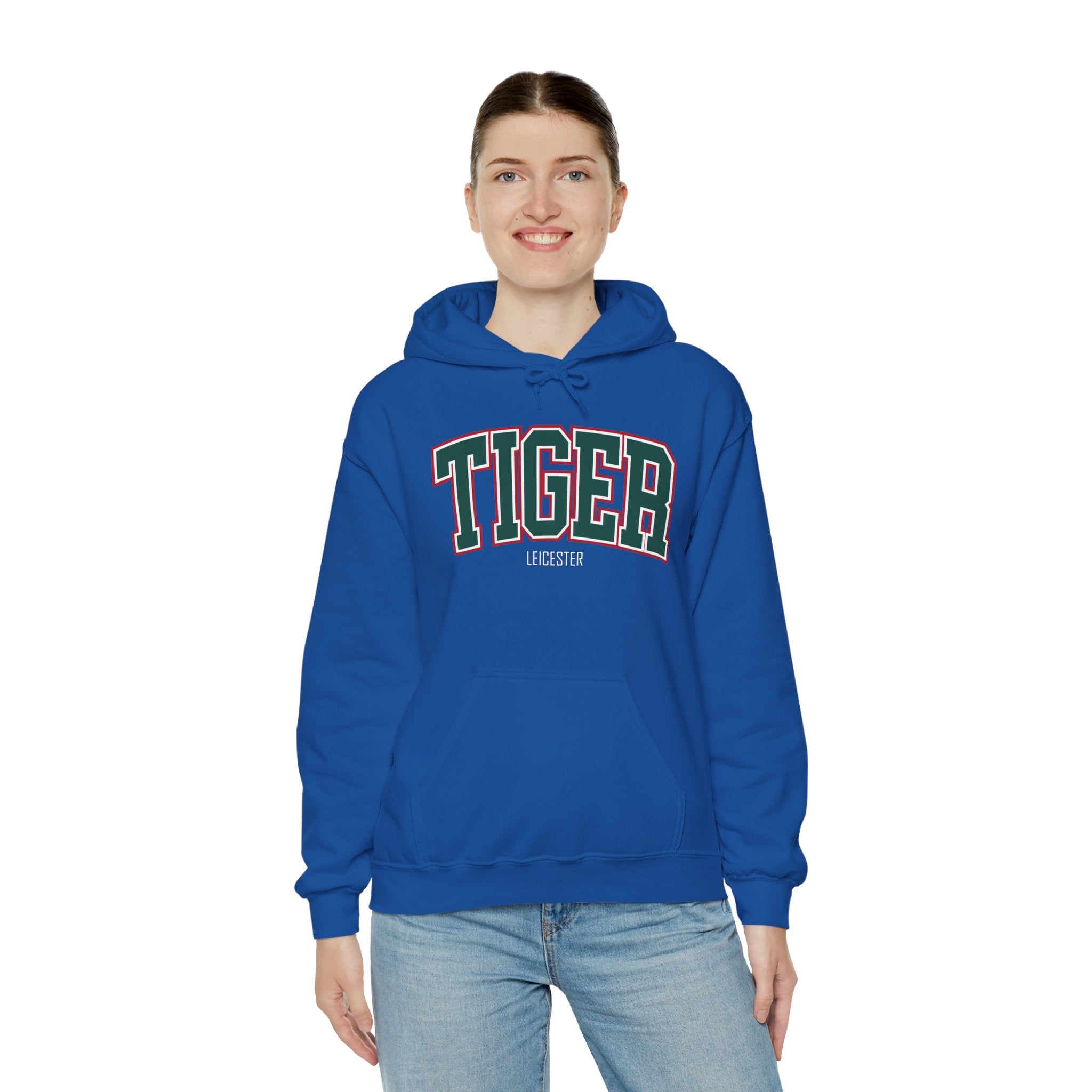 Tiger Leicester Football Club Retro Logo — Bold City Pride Pullover