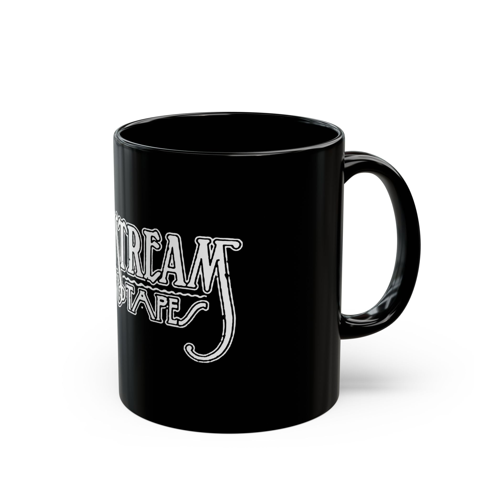 Mainstream Record Logo  Black Mug (11oz, 15oz)