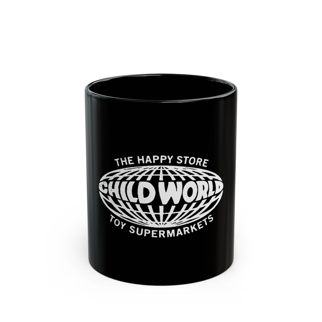 Child World Toy Supermarkets Retro Black Mug (11oz, 15oz)