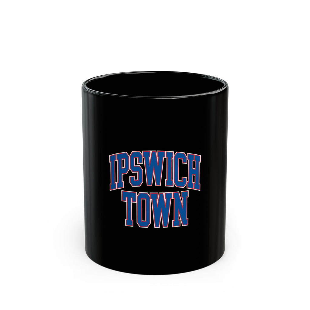 Ipswich Town Logo Retro Black Mug (11oz, 15oz)