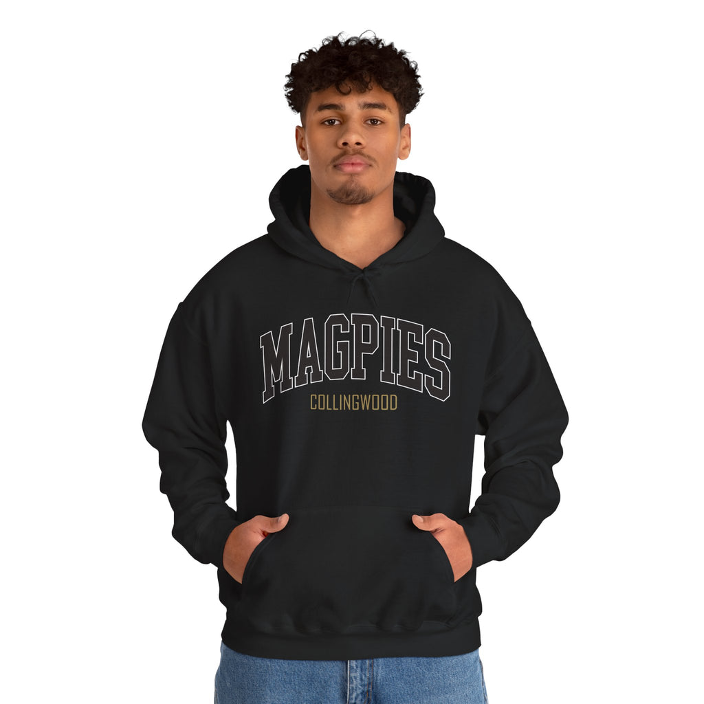 Magpies Collingwood Football Club Retro Logo — Bold City Pride Pullover