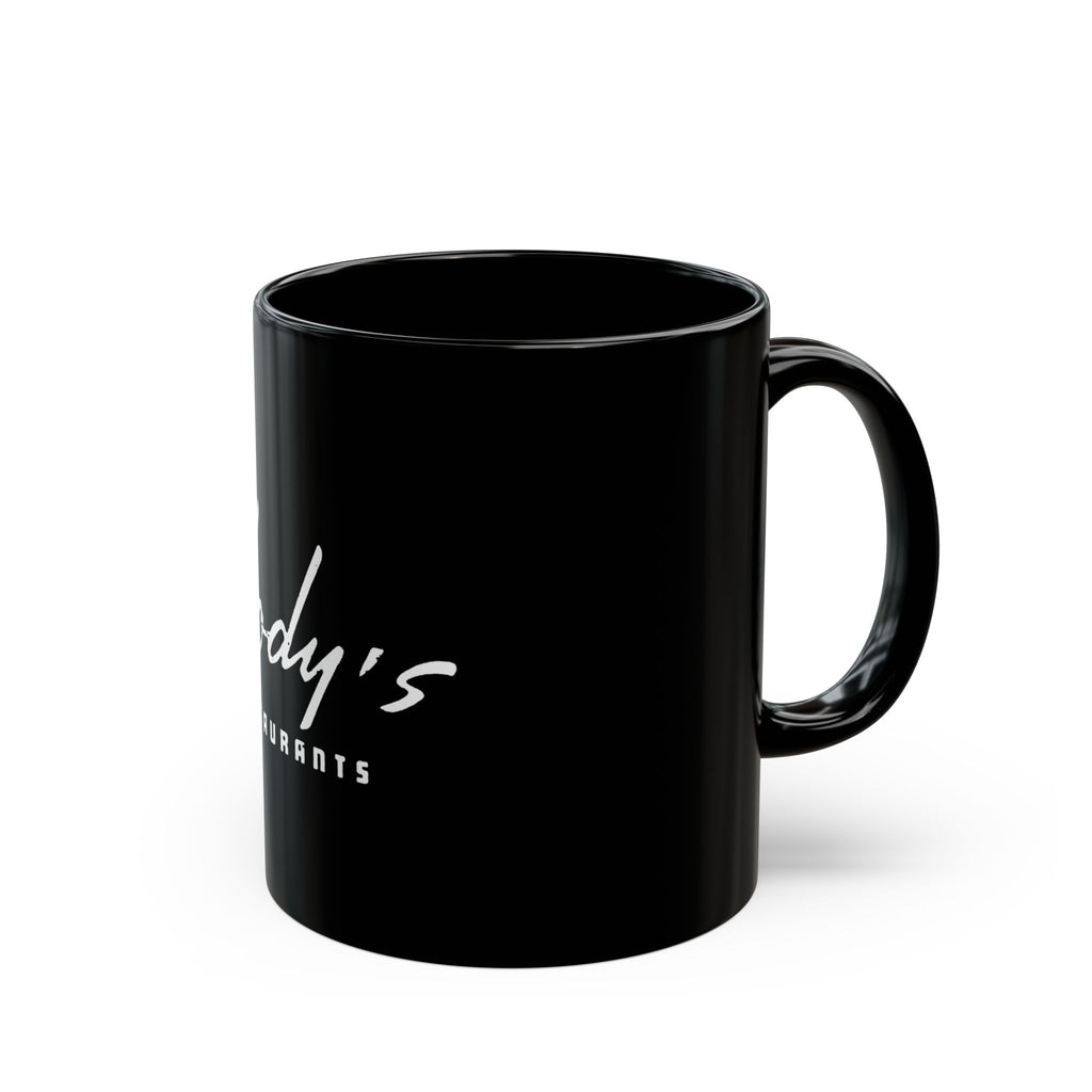 Hodys Restaurant Logo Retro Black Mug (11oz, 15oz)