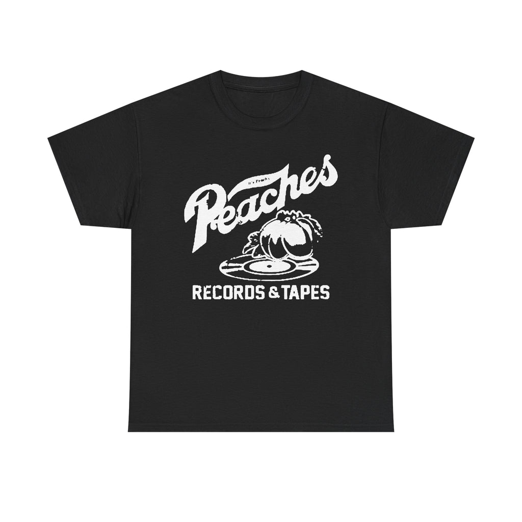 Peaches Records & Tapes Retro Logo
