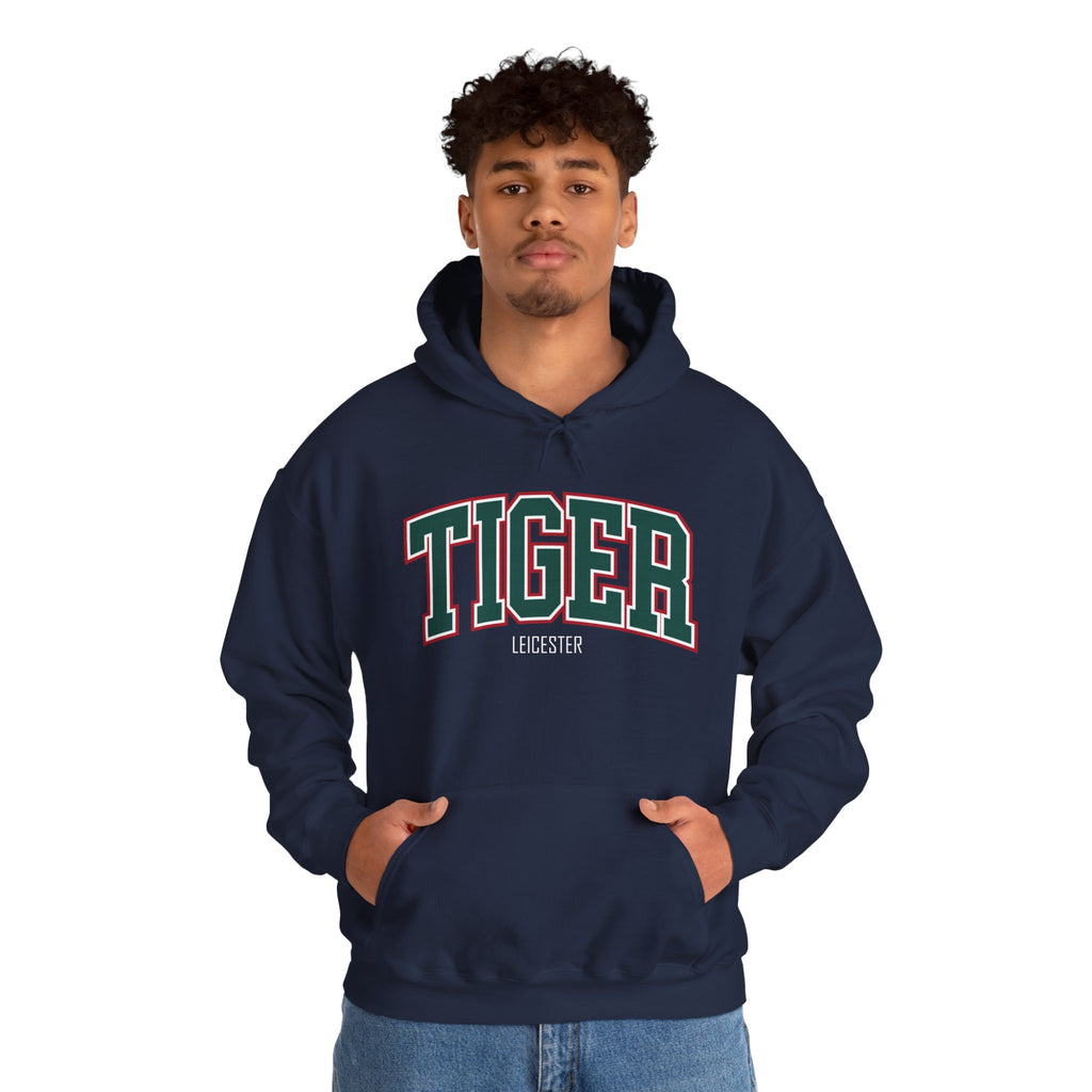 Tiger Leicester Football Club Retro Logo — Bold City Pride Pullover