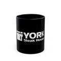 York Steak House Logo  Black Mug (11oz, 15oz)