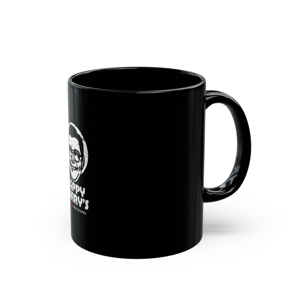 Happy Harrys Logo  Black Mug (11oz, 15oz)