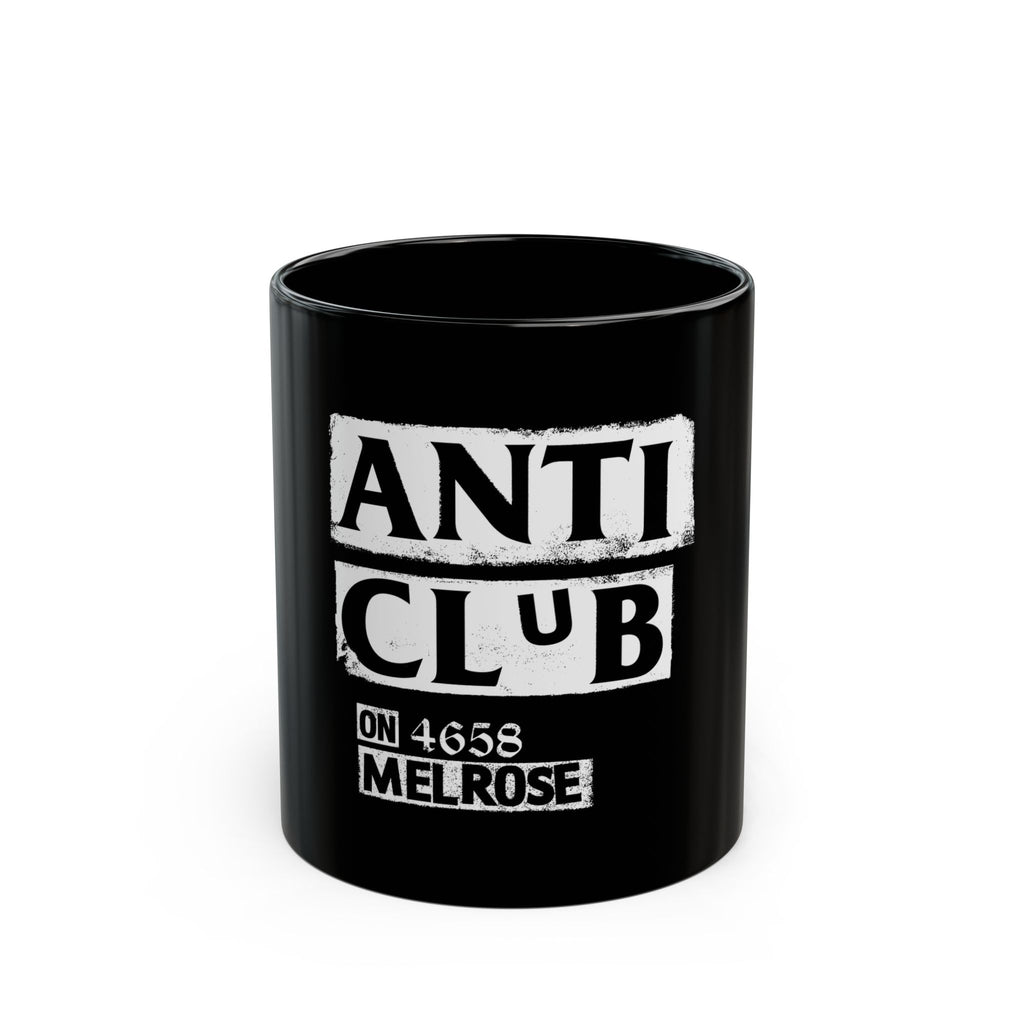 Anti Club Melrose Retro Black Mug (11oz, 15oz)