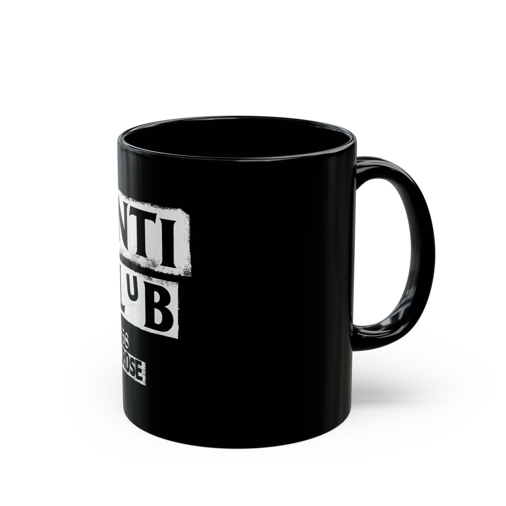 Anti Club Melrose Retro Black Mug (11oz, 15oz)