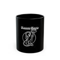 Demon Dogs Retro Logo  Black Mug (11oz, 15oz)