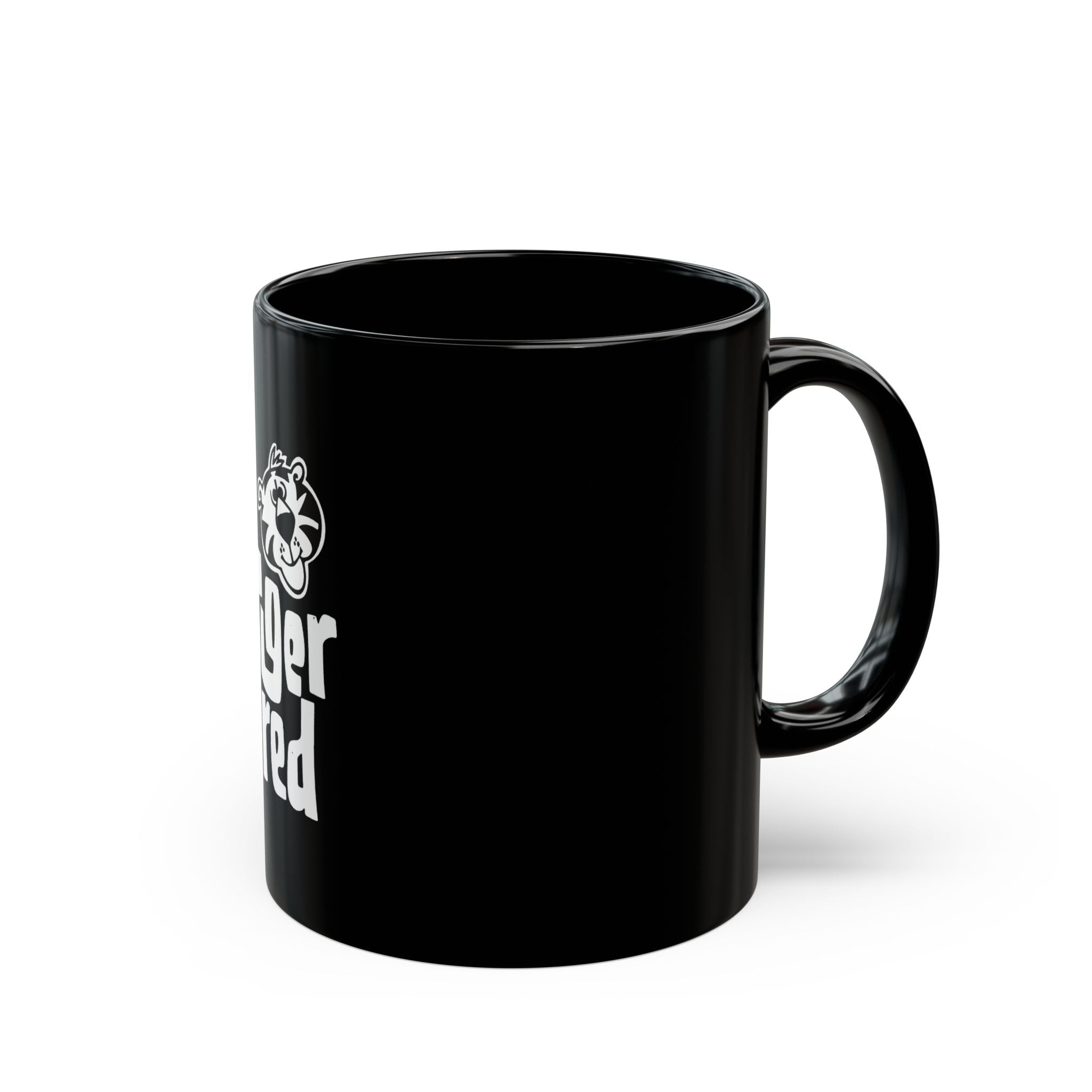 Tiger Red Logo Retro Black Mug (11oz, 15oz)