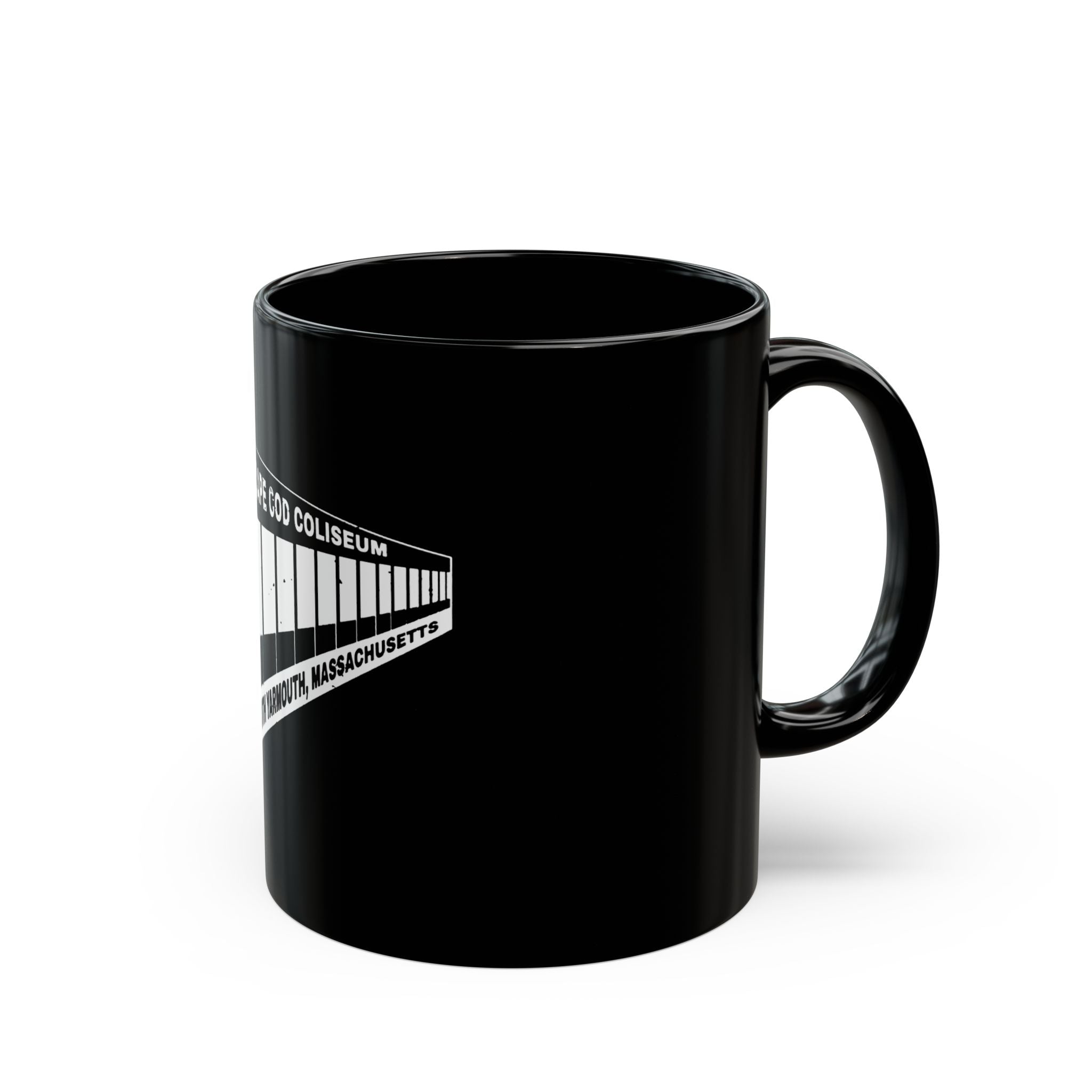 Cape Cod Retro Black Mug (11oz, 15oz)