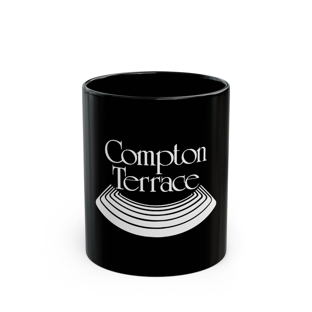 Compton Terrace Black Mug (11oz, 15oz)