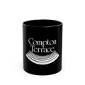Compton Terrace Black Mug (11oz, 15oz)