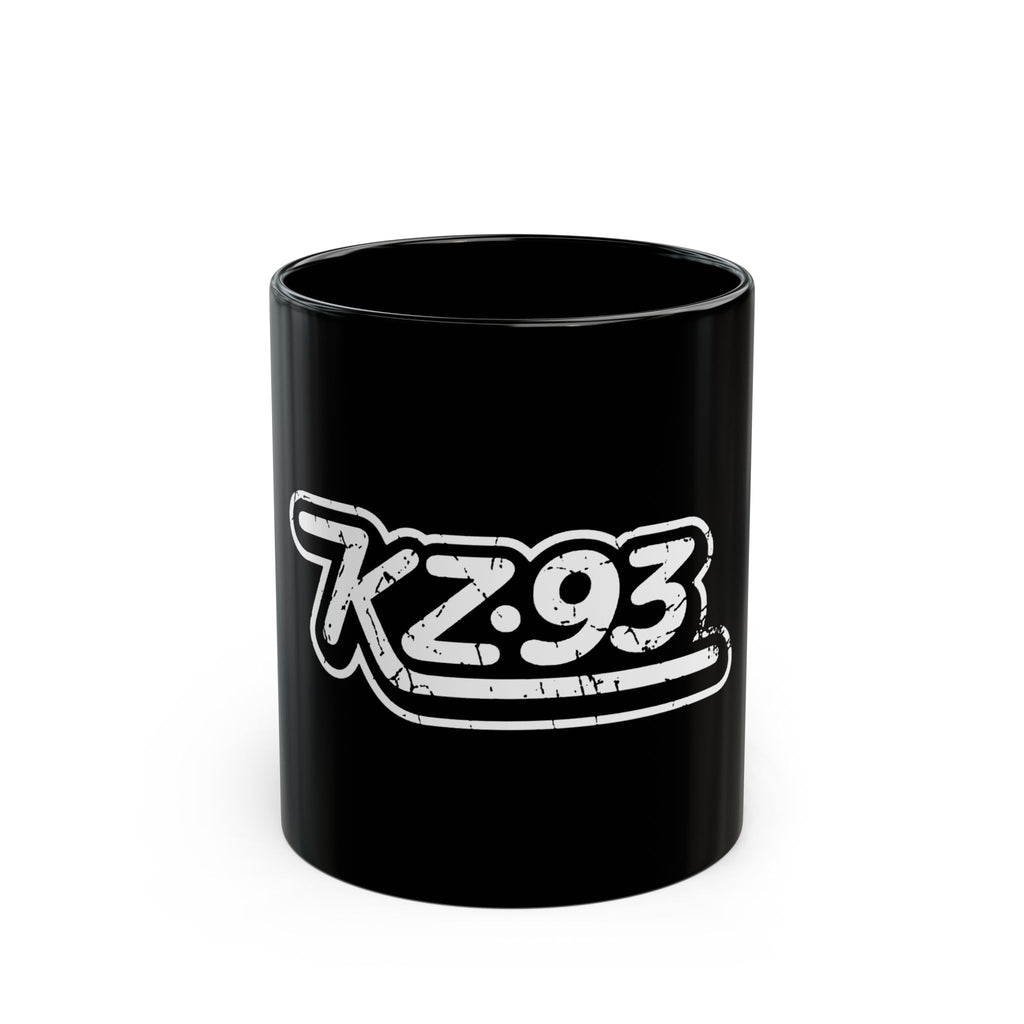 KZ 93 FM Logo  Black Mug (11oz, 15oz)