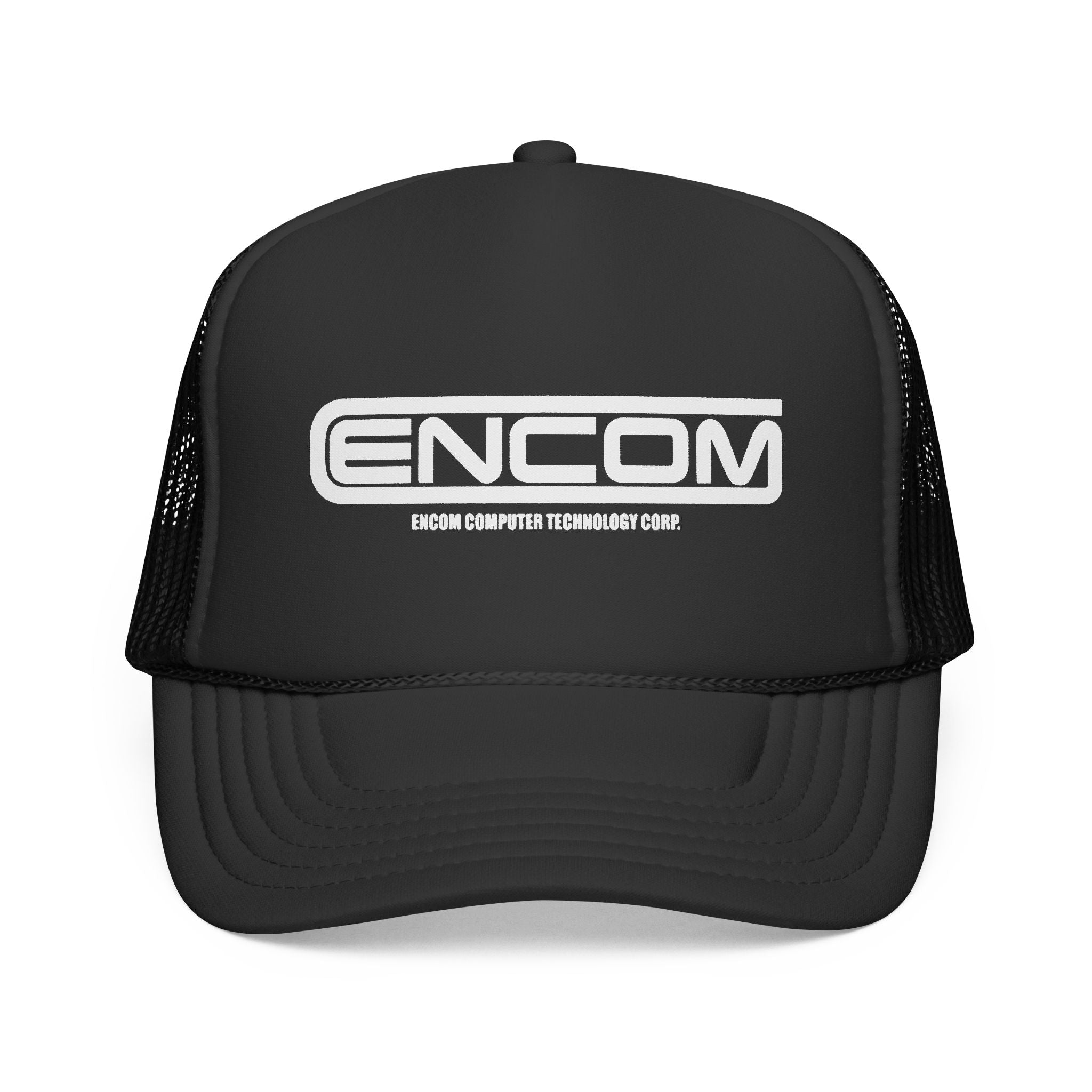 Encom Computer Logo – Vintage Arch Logo Mesh Hat