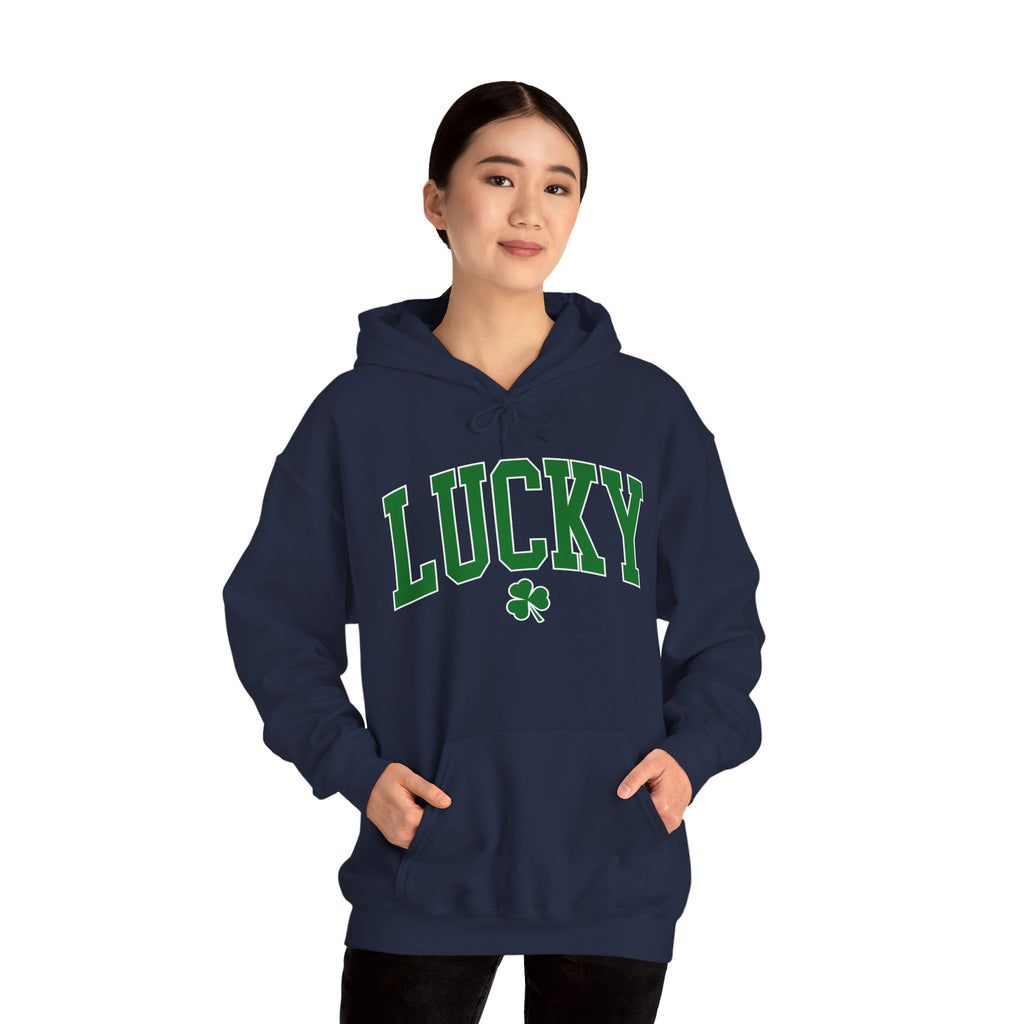 Lucky Clover Retro Logo — Bold City Pride Pullover