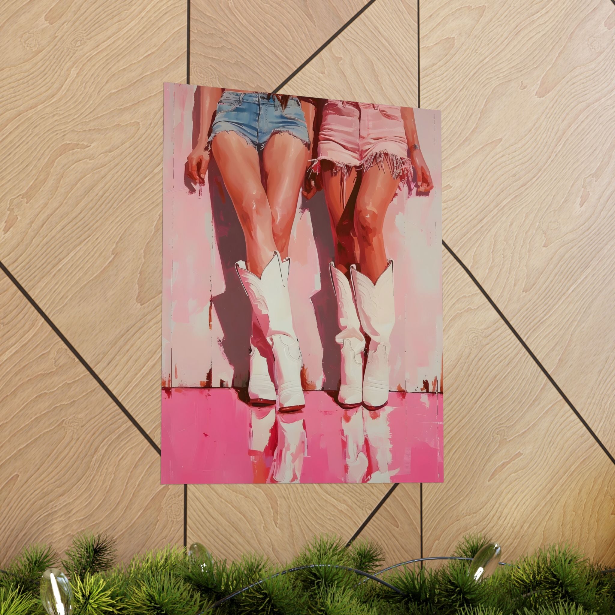 Cowgirl Crush Matte Vertical Poster — Wall Art