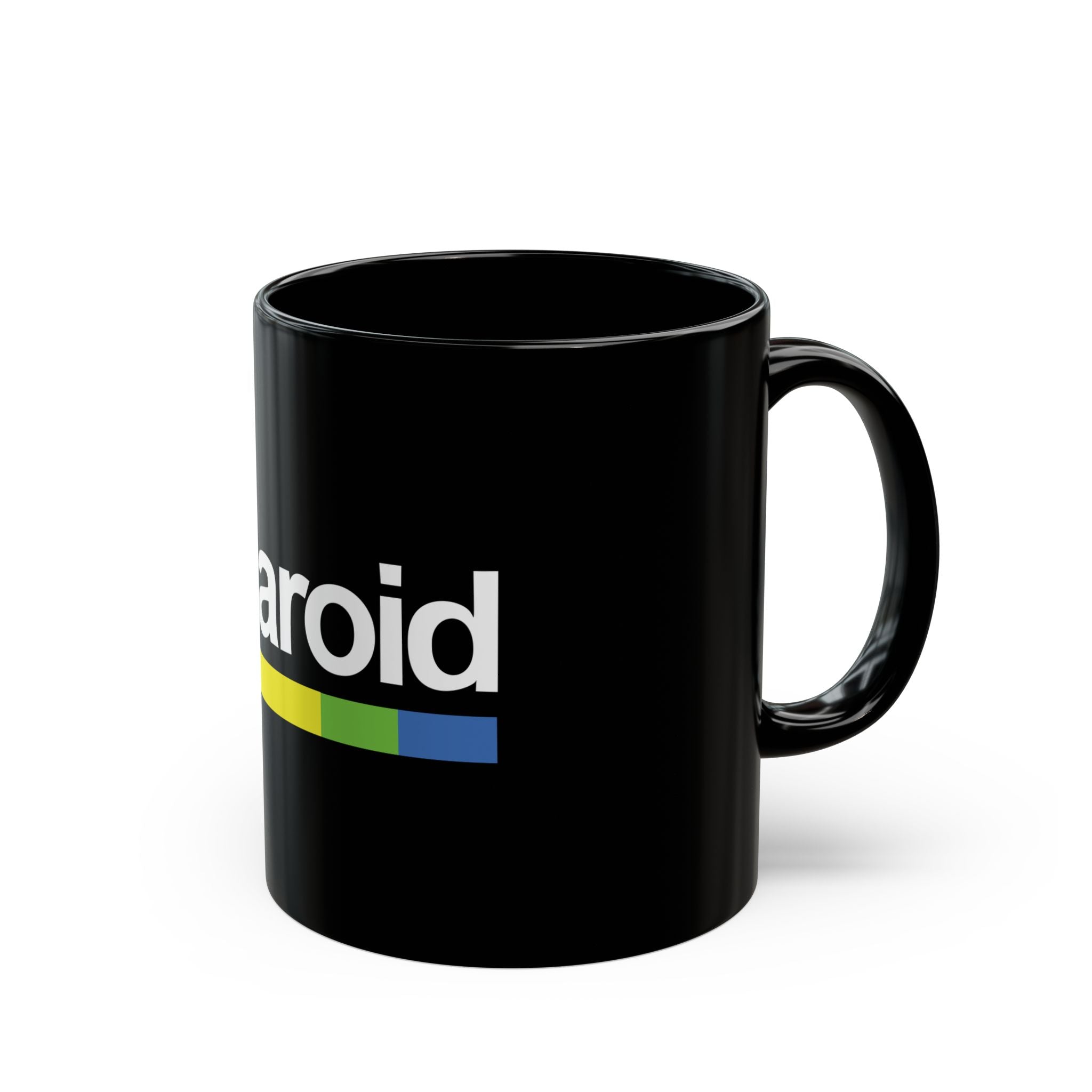 Polaroid Camera Logo Retro Black Mug (11oz, 15oz)