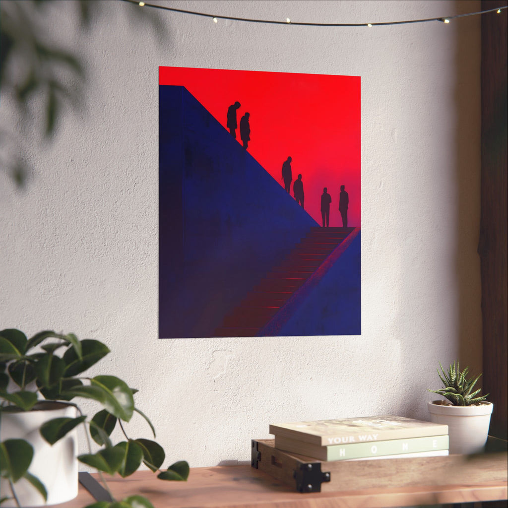 Threshold of Another Reality Matte Vertical Poster — Wall Art