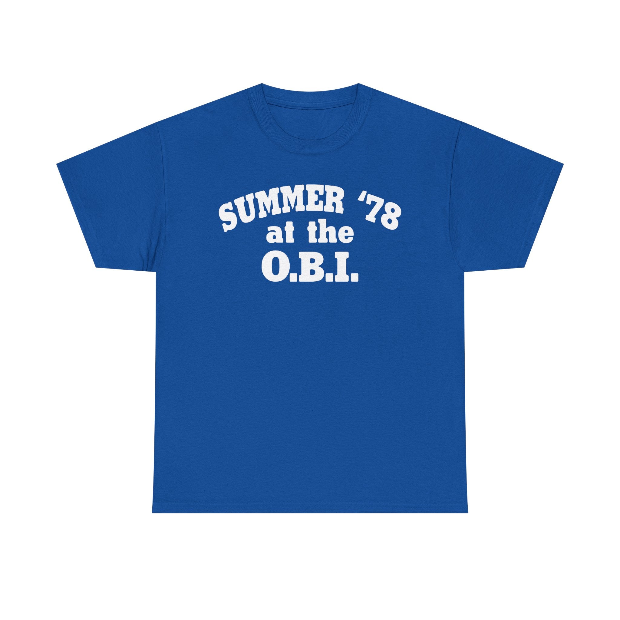 Summer 78 at The O.B.I Retro Logo