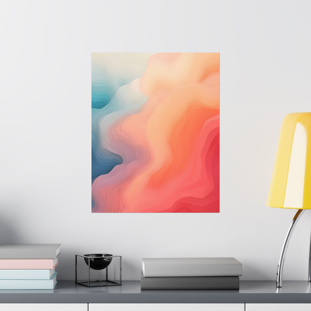 Echoes of Warm Winds Matte Vertical Poster — Wall Art