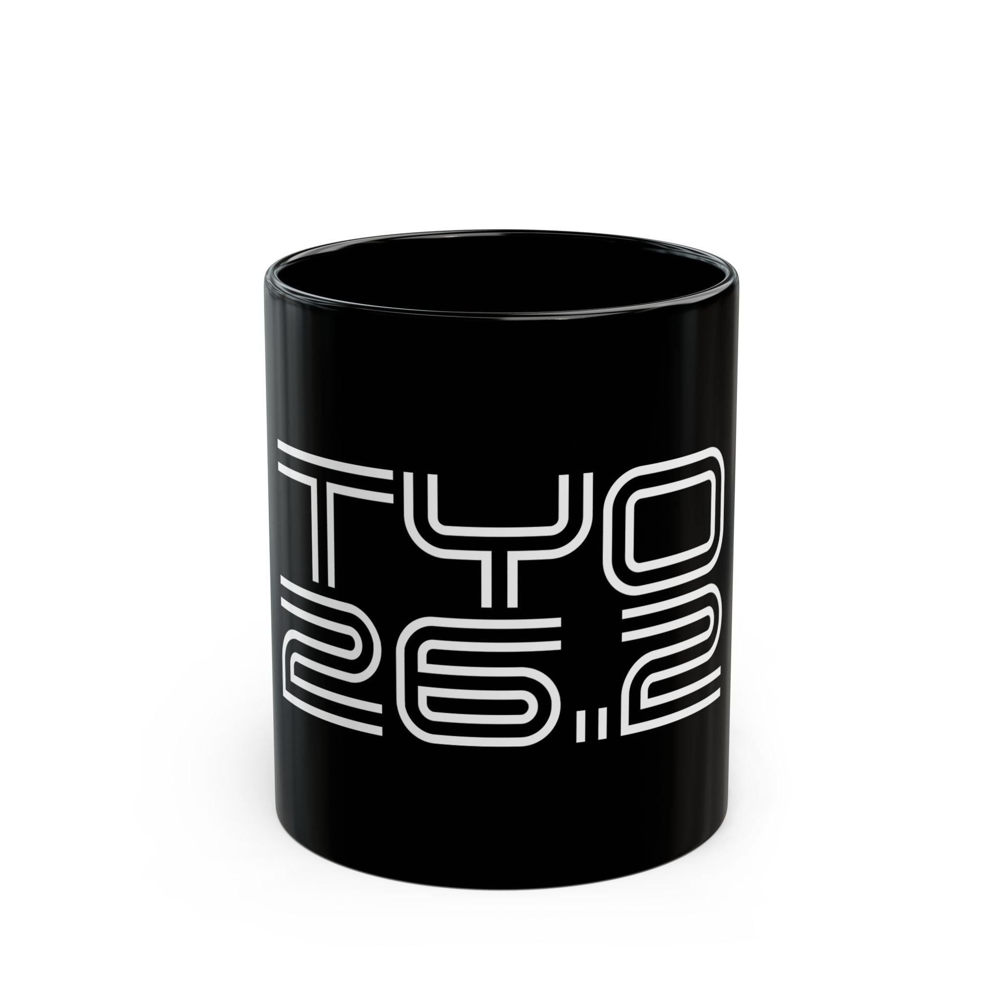 Tokyo City Running Marathon Black Mug (11oz, 15oz)