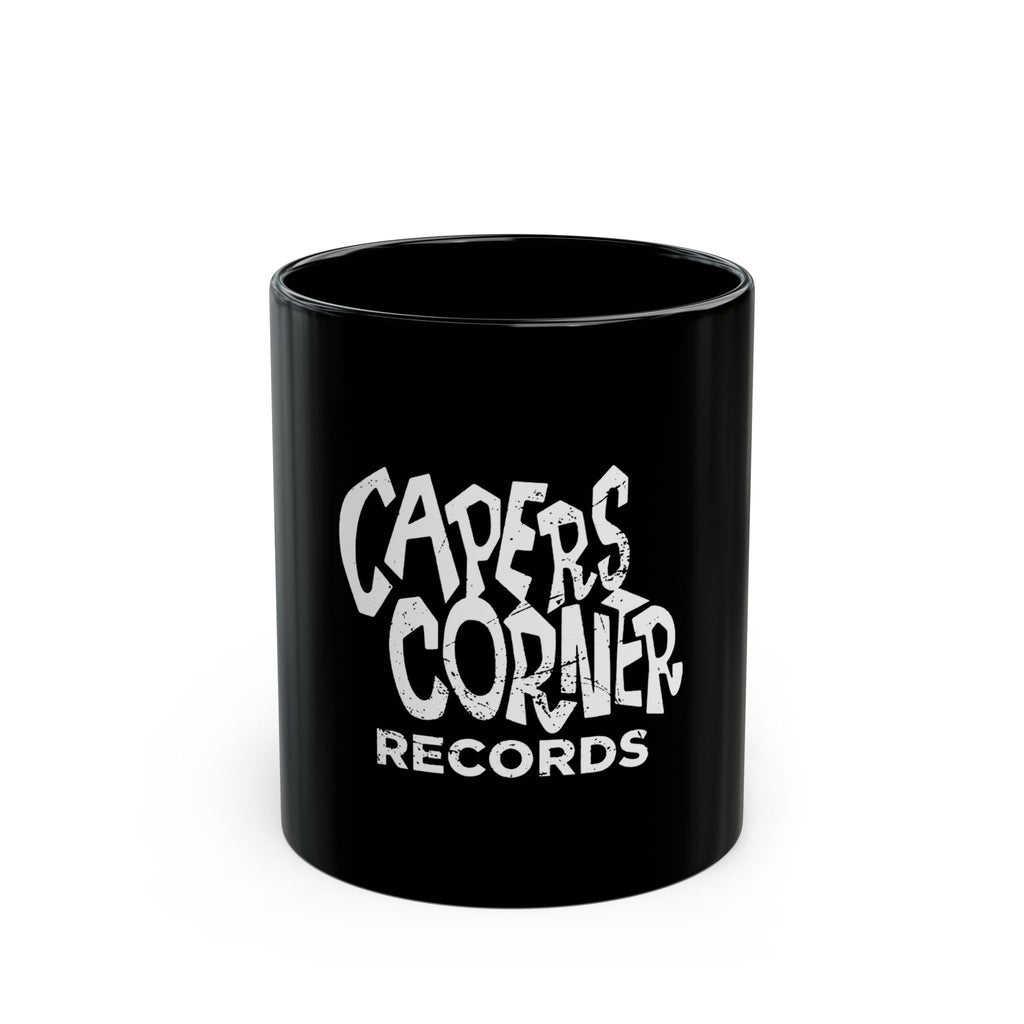 Capers Corner Records Logo  Black Mug (11oz, 15oz)