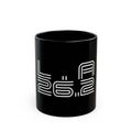 Los Angeles City Running Marathon Black Mug (11oz, 15oz)
