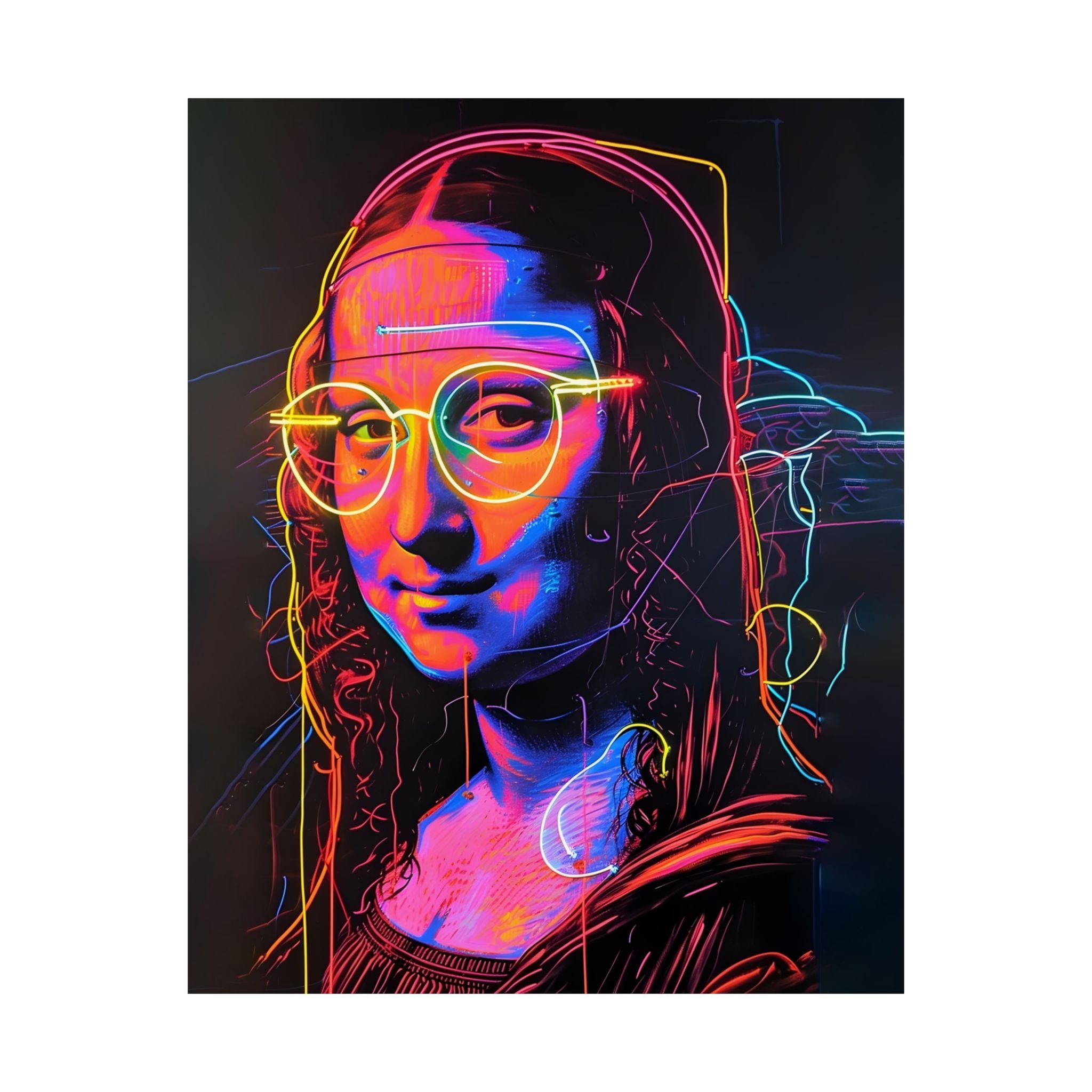 Rise Through the Rain Matte Vertical Poster — Wall Art