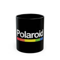 Polaroid Camera Logo Retro Black Mug (11oz, 15oz)