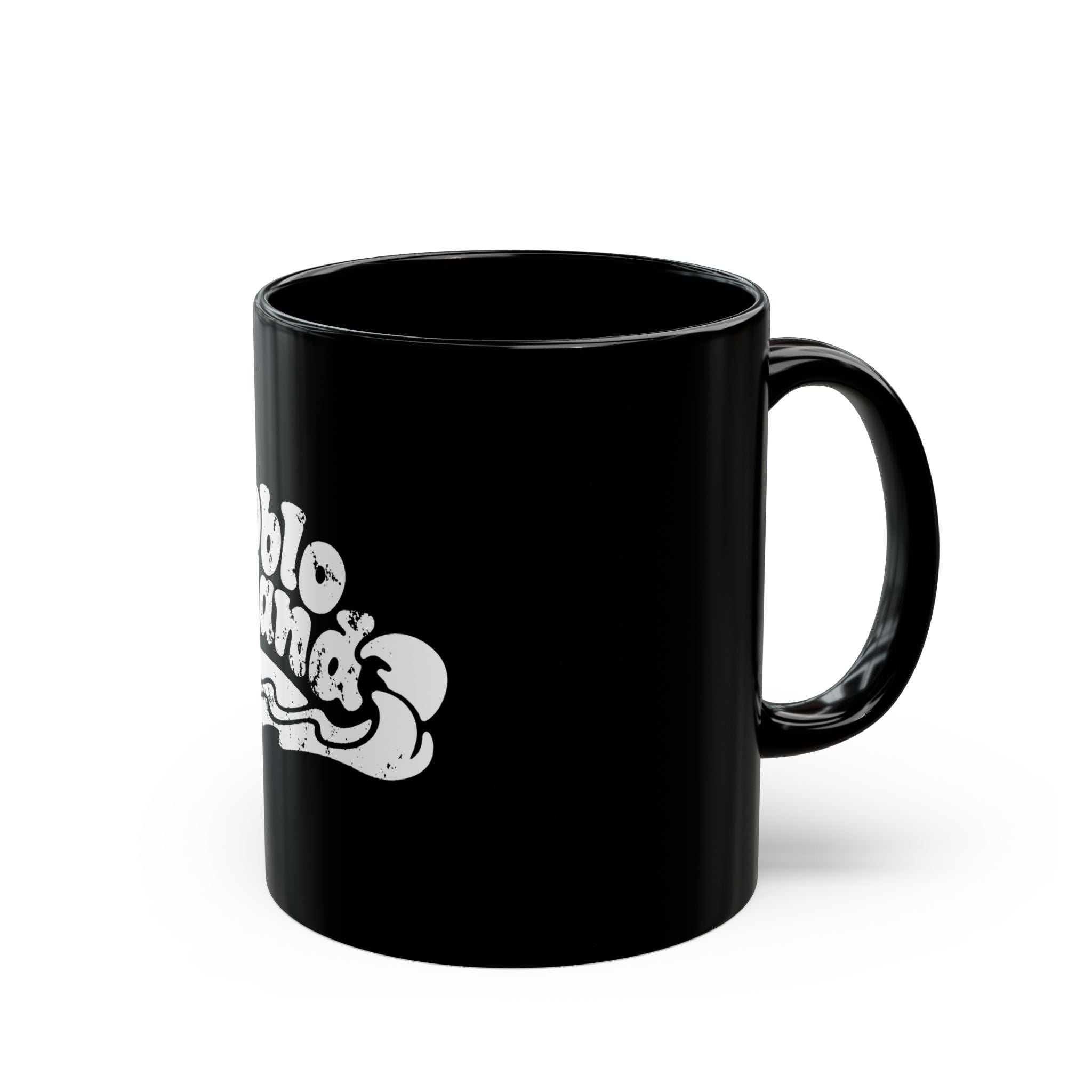 Boblo Island Logo  Black Mug (11oz, 15oz)