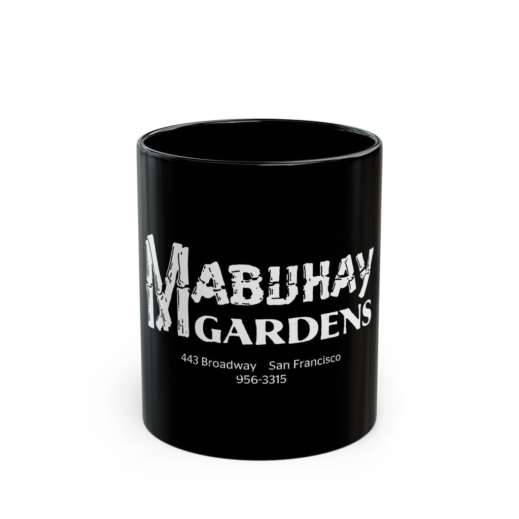 Mabuhay Gardens Retro Black Mug (11oz, 15oz)