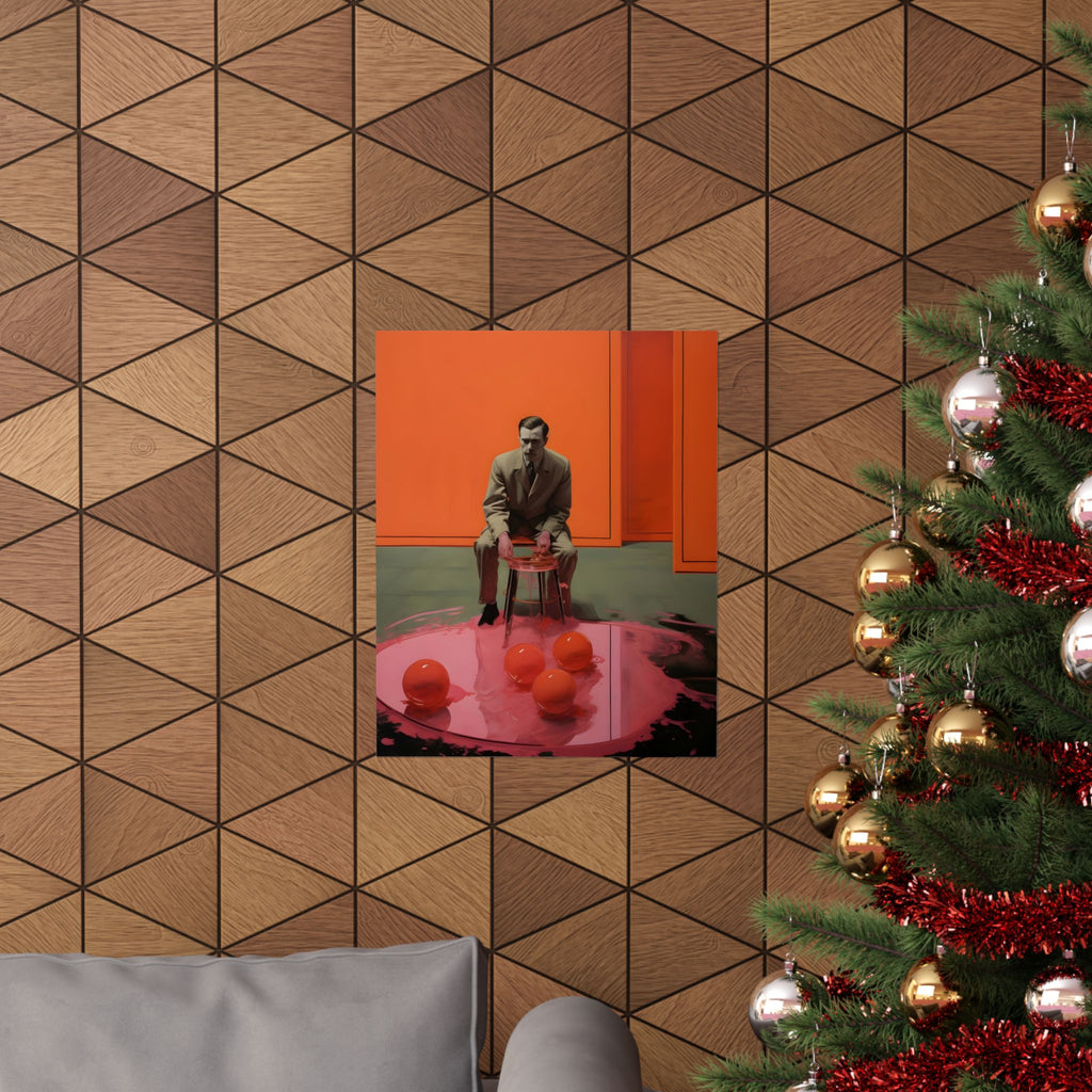 Waiting for Something to Break Matte Vertical Poster — Wall Art