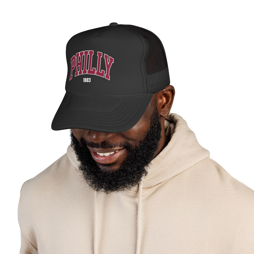 Philly 1883 Logo – Vintage Arch Logo Mesh Hat
