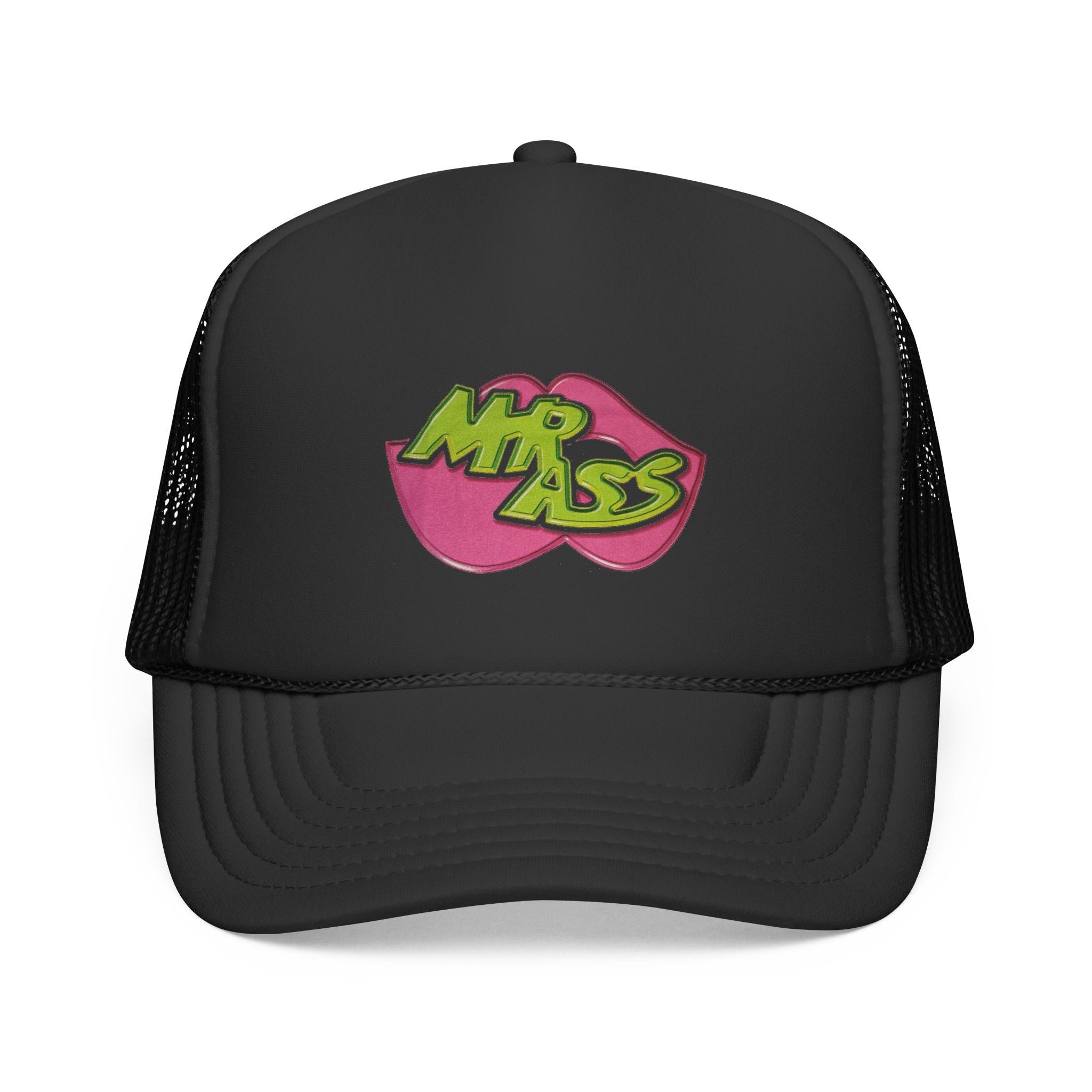 Mr Ass Logo – Vintage Arch Logo Mesh Hat