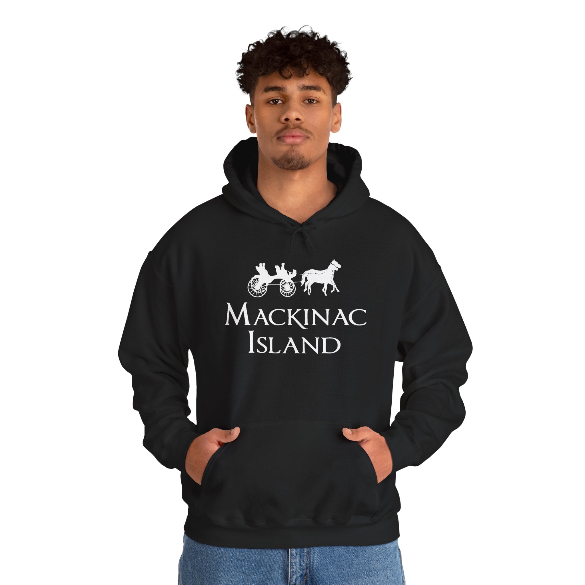 Mackinac Island Retro Logo — Bold City Pride Pullover