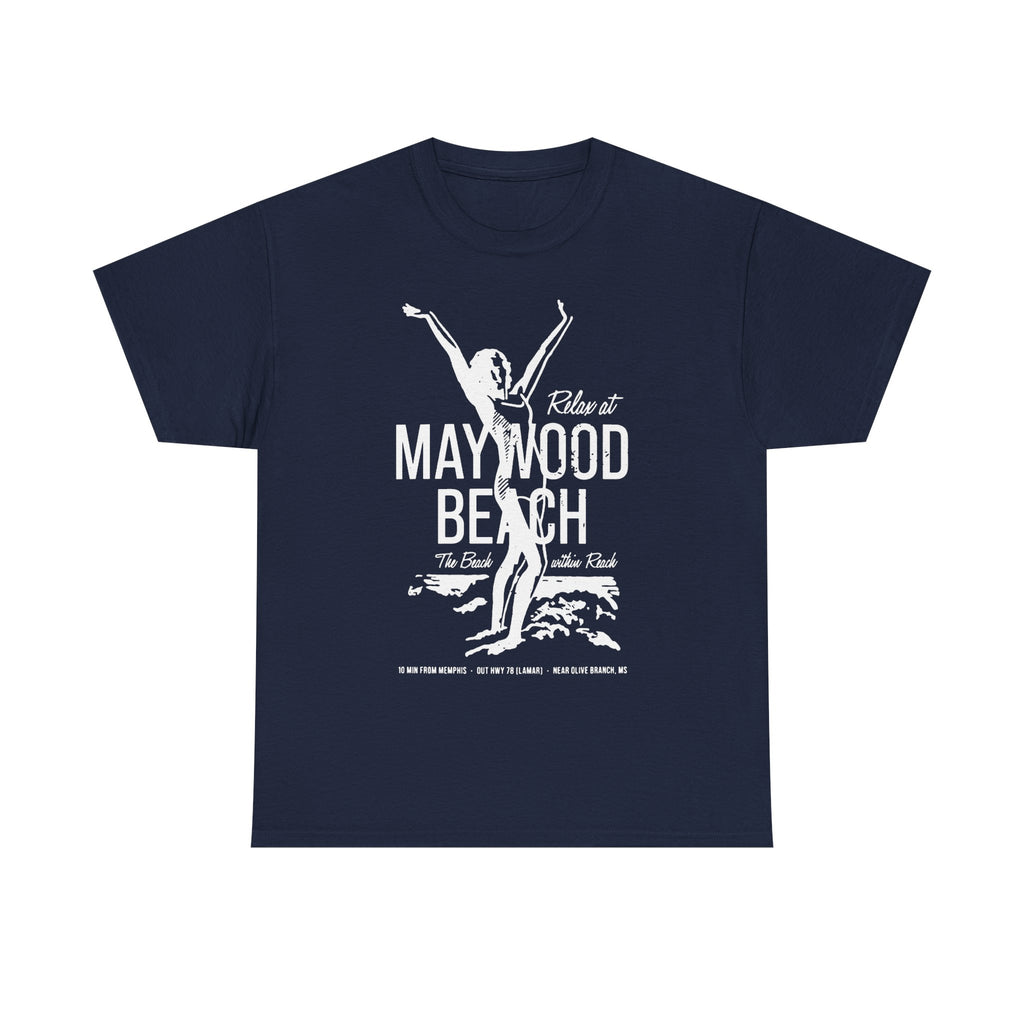 Beach Vibes Unisex Tee - 'Maywood Beach' Design